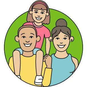 Family of three